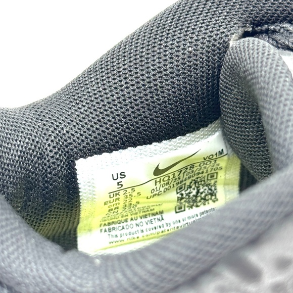 Nike Womens A'One ASW All Star Black Metallic Gold Shoes Sz 5 New HQ1728-001 - Picture 2 of 11